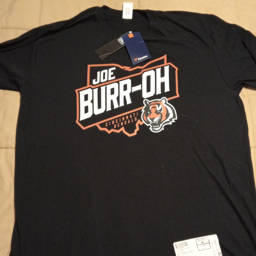 OFFICIAL CINCINNATI BENGALS T SHIRT SIZE XL